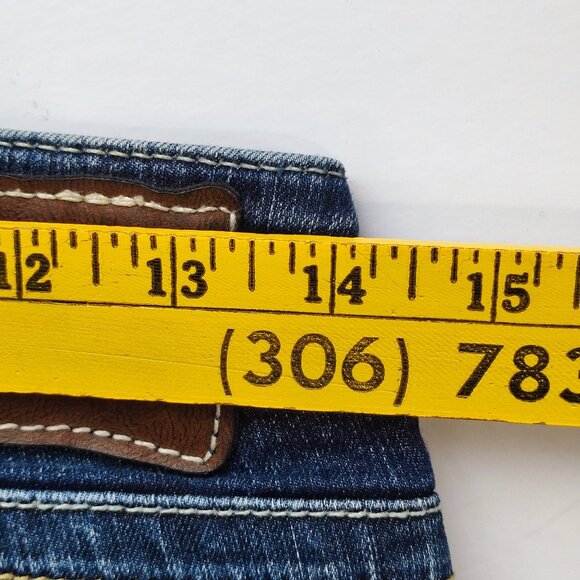 Silver Jeans Tuesday Crop denim blue women's size W28 - Picture 14 of 16